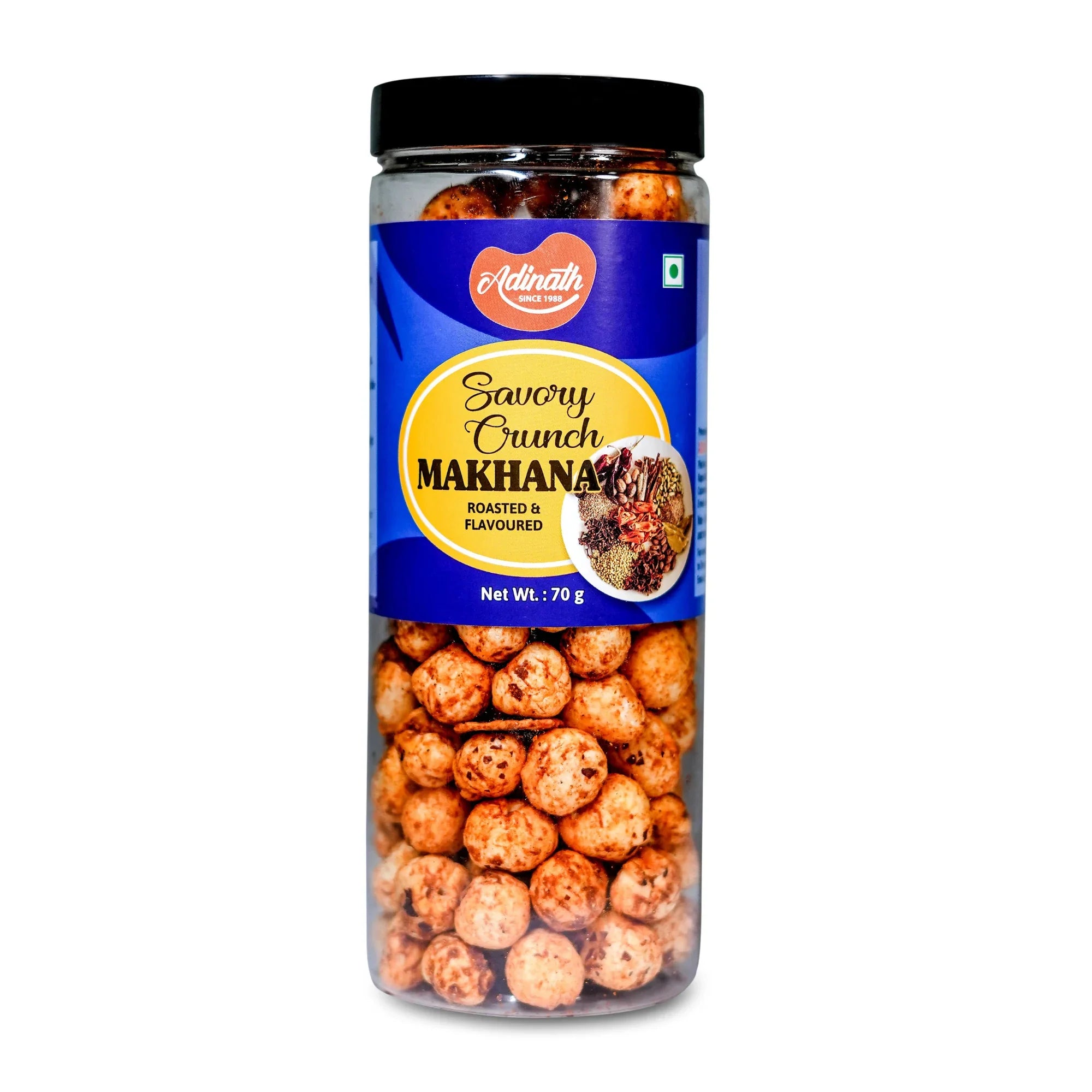 Makhana Fox Nuts Savory Crunch – Adinath Store